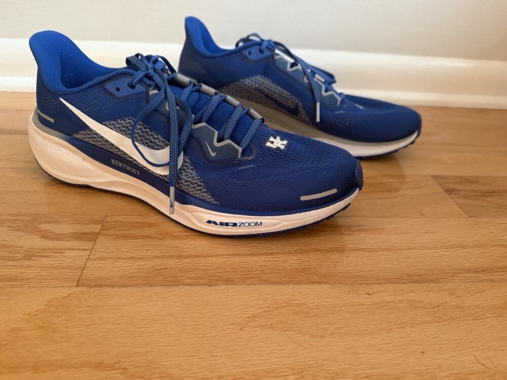 Nike Pegasus 41 Kentucky Wildcats Men’s Size 10.5 Blue FZ5117-400 Running Shoes